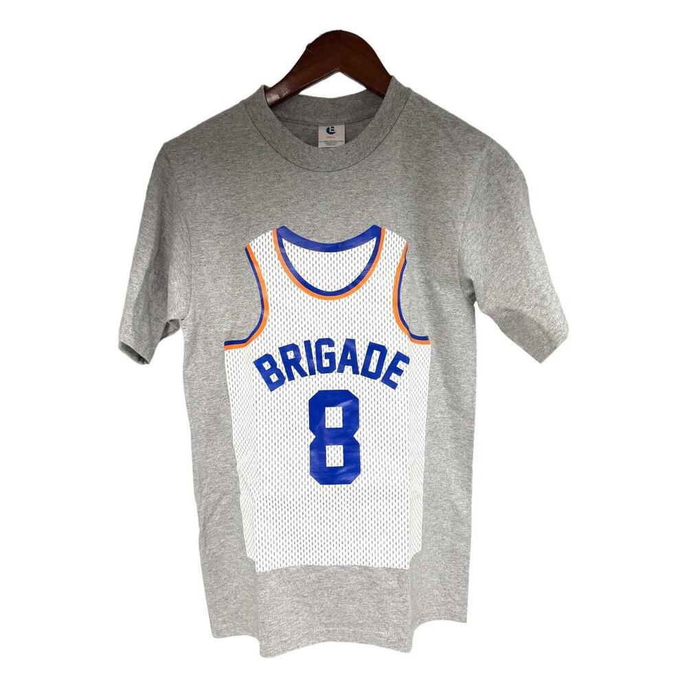 Brigade Men's Jersey Tee Shirt Gray
